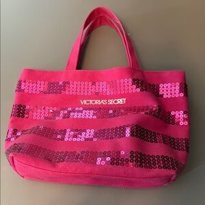 Victoria's Secret Pink Sequin Tote